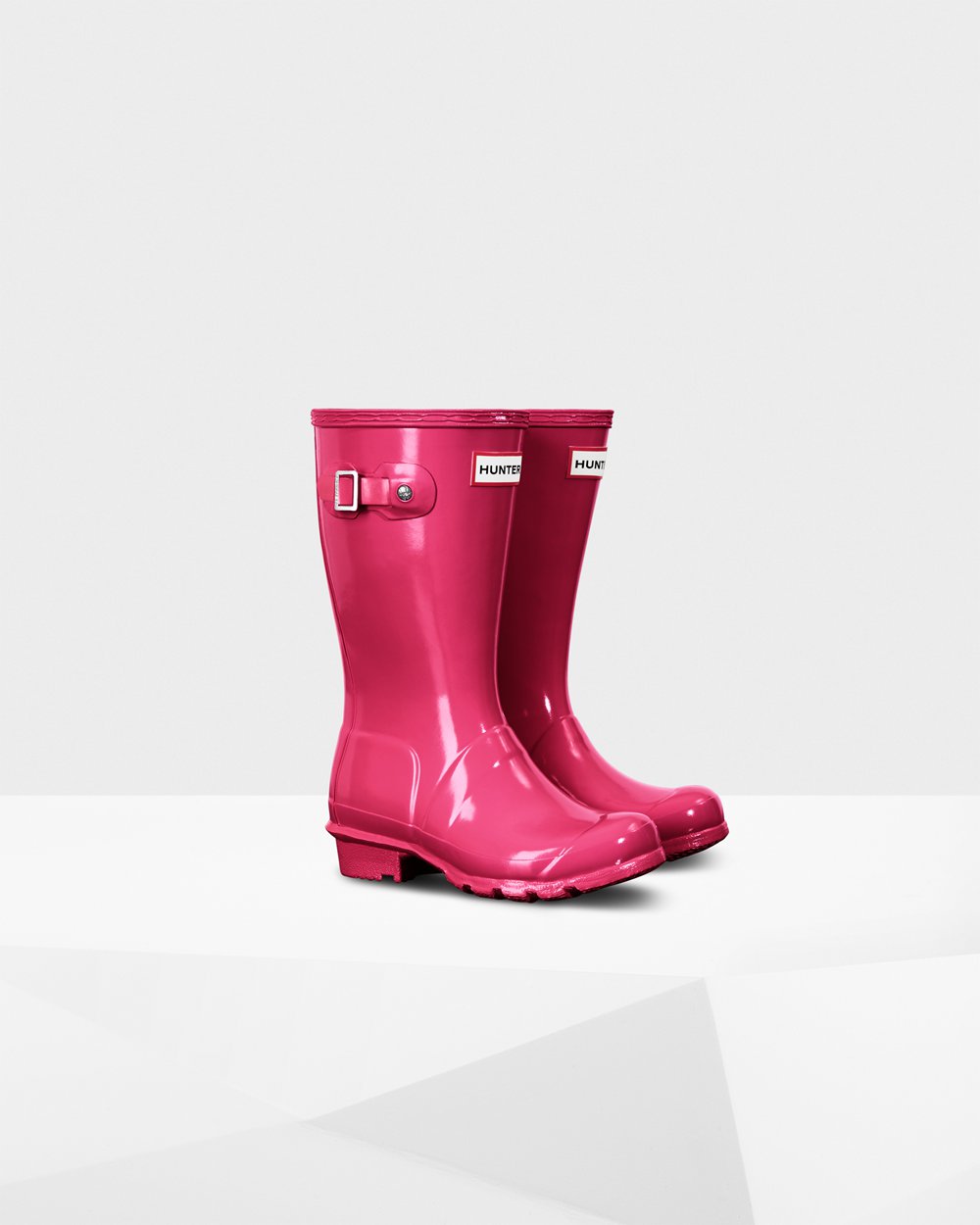 Kids Hunter Rain Boots Light Pink - Original Big Gloss - 8903214-ZG